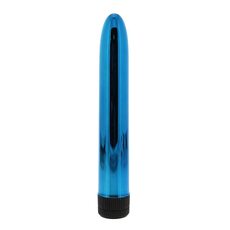 Голубой вибратор KRYPTON STIX 6 MASSAGER - 15,2 см., фото 