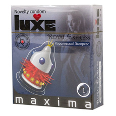 Презерватив LUXE Maxima "Королевский экспресс" - 1 шт., фото 
