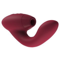 Стимулятор Womanizer DUO с вагинальным отростком, Цвет: бордовый, фото 