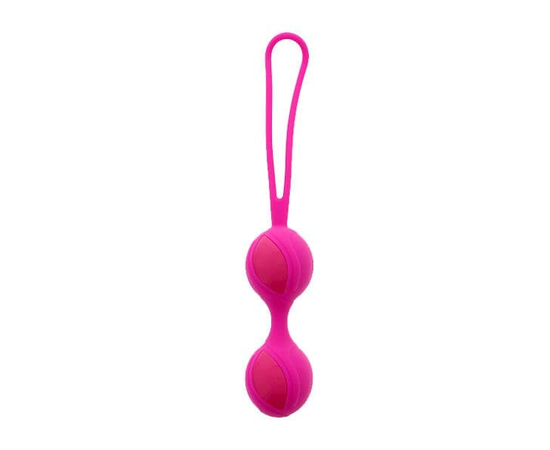 Розовые вагинальные шарики GOOD VIBES THE PERFECT BALLS PINK, Цвет: розовый, фото 