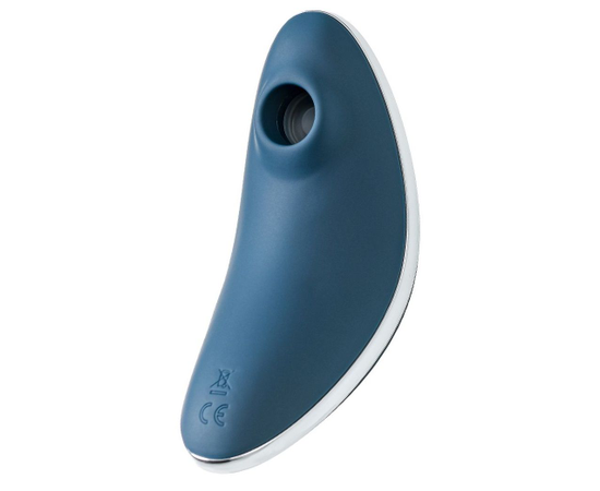 Синий вакуум-волновой вибростимулятор клитора Satisfyer Vulva Lover 1, Цвет: синий, фото 
