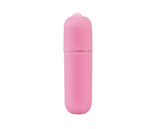 Вибропуля Power Bullet - 6,2 см., Цвет: розовый, фото 