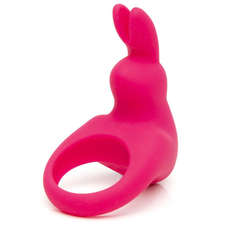 Эрекционное виброкольцо Happy Rabbit Rechargeable Rabbit Cock Ring, Длина: 7.60, Цвет: розовый, фото 