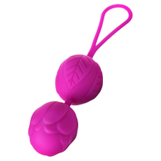 Лиловые вагинальные шарики Blossom, фото 