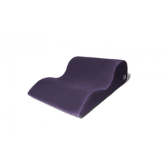Большая подушка для любви Liberator Hipster с чехлом из вельвета, Цвет: фиолетовый, фото 