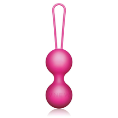 Розовые вагинальные шарики VNEW level 3, Цвет: розовый, фото 