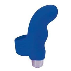 Загнутая вибронасадка на палец Bior toys, Цвет: синий, фото 