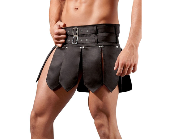 Мужская юбка гладиатора, Цвет: черный, Размер: S, фото 