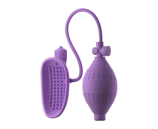 Сиреневая вакуумная вибропомпа для вагины Sensual Pump-Her, Цвет: сиреневый, фото 