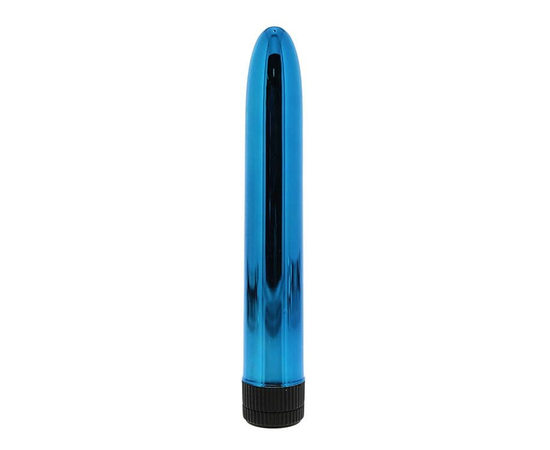 Голубой вибратор KRYPTON STIX 6 MASSAGER - 15,2 см., фото 