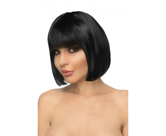 Черный парик "Айяно", Цвет: черный, фото 