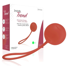 Красный вагинальный шарик Joyballs Trend Single, фото 