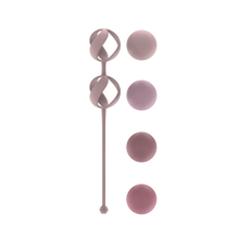 Набор из 4 вагинальных шариков Valkyrie, Цвет: розовый, фото 