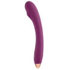 Фиолетовый стимулятор G-точки G-Spot Slim Flexible Vibrator - 22 см., фото 