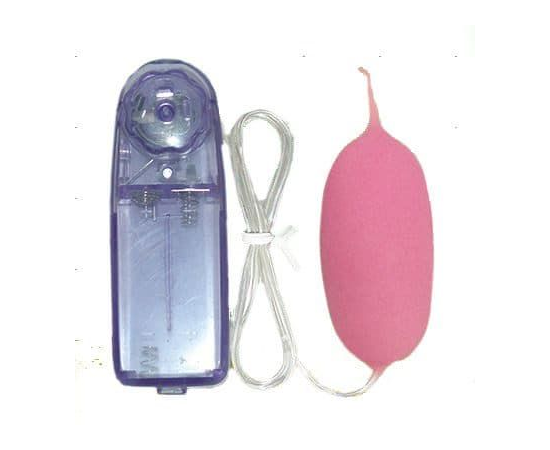 Розовое виброяйцо с пультом управления, Цвет: розовый, фото 