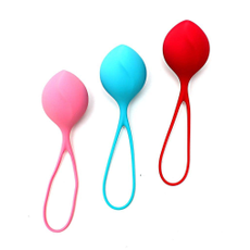 Набор из трёх вагинальных шариков Satisfyer Balls, Цвет: разноцветный, фото 
