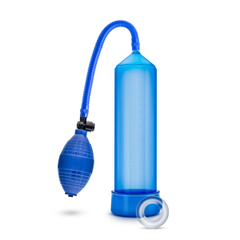 Синяя ручная вакуумная помпа Male Enhancement Pump, фото 