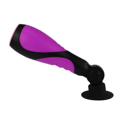 Фиолетовый вибромастурбатор Oral Sex Lover, фото 