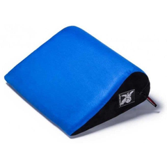 Малая замшевая подушка для любви Liberator Retail Jaz, Цвет: синий, фото 