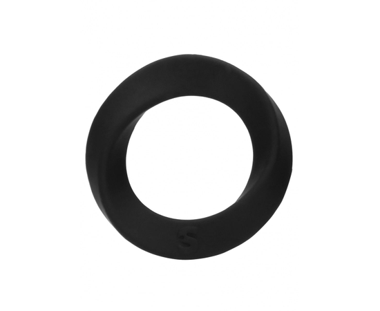 Черное эрекционное кольцо N 85 Cock Ring Large, фото 