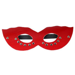 Красная маска CLASSIC с заклёпками, фото 