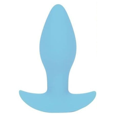 Голубая анальная втулка Sweet Toys - 8,5 см., фото 