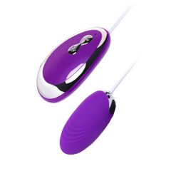 Фиолетовое виброяйцо A-Toys - 6,5 см., Цвет: фиолетовый, фото 