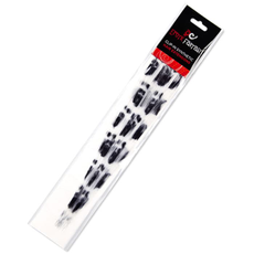 Черно-белые Clip-In локоны с принтом панды, Цвет: белый с черным, фото 