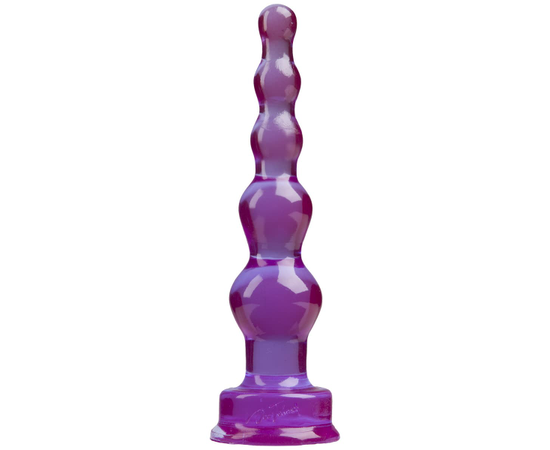 Фиолетовая анальная ёлочка SpectraGels Purple Anal Tool - 17,5 см., фото 