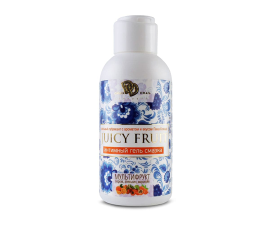 Интимный гель на водной основе JUICY FRUIT с ароматом фруктов - 100 мл., фото 