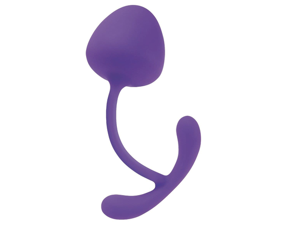 Фиолетовый вагинальный шарик Vee, фото 