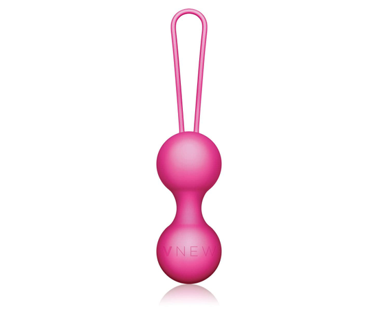 Розовые вагинальные шарики VNEW level 2, Цвет: розовый, фото 