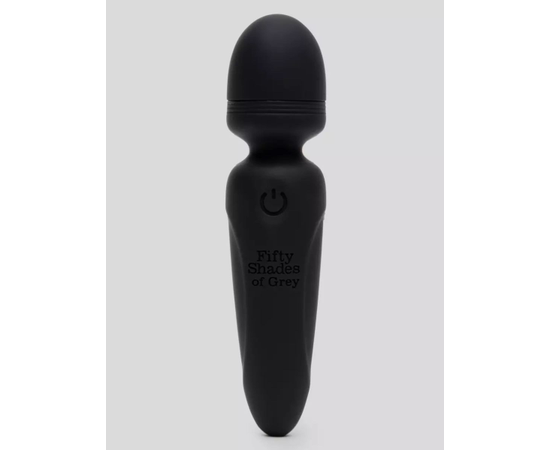 Черный мини-wand Sensation Rechargeable Mini Wand Vibrator - 10,1 см., фото 