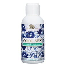 Интимная гель-смазка COOL SEX с легким пролонгирующим эффектом - 100 мл., Объем: 100 мл., фото 
