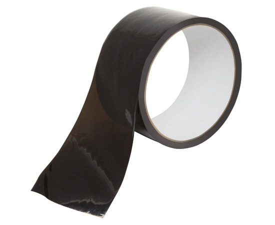 Чёрная бондажная лента Bondage Tape - 18 м., фото 