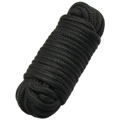 Верёвка для бондажа и декоративной вязки - 10 м., Цвет: черный, фото 