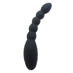 Анальный вибростимулятор-елочка Howells Lovers Beads, Цвет: черный, фото 