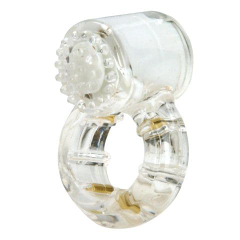Эрекционное кольцо с вибрацией Climax Gems Quartz Ring, фото 