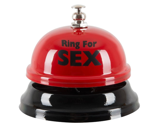 Настольный звонок с  надписью Ring for Sex, фото 