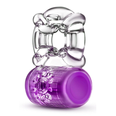 Эрекционное виброкольцо Pleaser Rechargeable C-Ring, Длина: 5.70, Цвет: фиолетовый, фото 