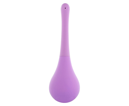 Фиолетовый анальный душ SQUEEZE CLEAN, фото 