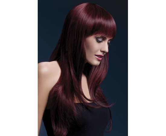 Бордовый парик Sienna, Цвет: бордовый, фото 