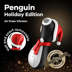 Cтимулятор клитора Satisfyer Penguin Holiday Edition, фото 
