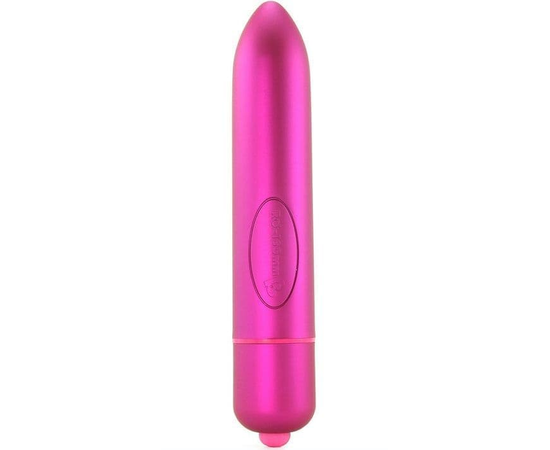 Ярко-розовый вибратор RO-160 - 16 см., фото 