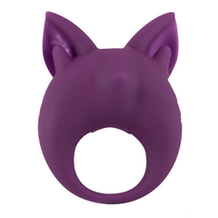 Перезаряжаемое эрекционное кольцо Kitten Kiki, Длина: 8.50, Цвет: фиолетовый, фото 
