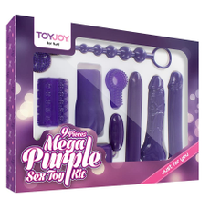 Эротический набор Toy Joy Mega Purple, Цвет: фиолетовый, фото 