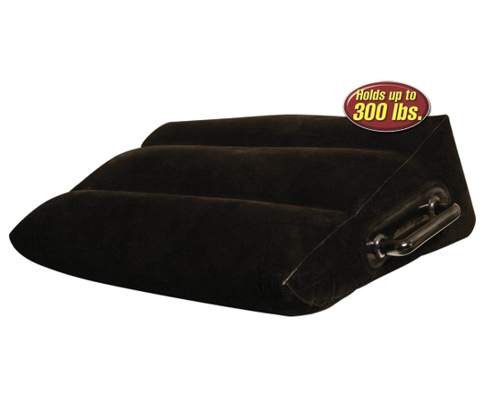 Надувная секс-подушка с ручками, Цвет: черный, фото 
