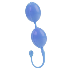 Каплевидные вагинальные шарики L'amour Premium Weighted Pleasure System, Цвет: нежно-голубой, фото 