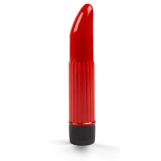 Красный мини-вибратор - 11,5 см., фото 