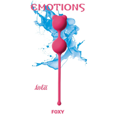Вагинальные шарики Emotions Foxy, Цвет: розовый, фото 